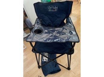 Fold Up Camping Highchair -- Genius!!