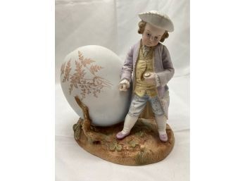 Rudolstadt German Bisque Porcelain Sculpture