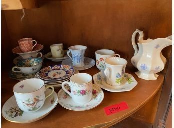 Assorted Tea Cups