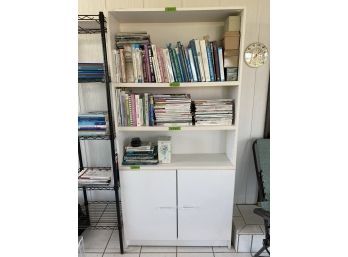 White Shelving Unit