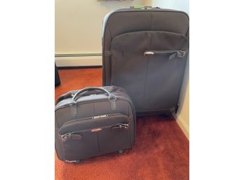 Brown Samsonite Luggage