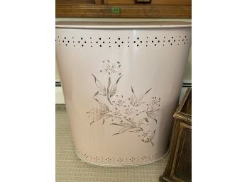 Vintage Hamper And Trash Can