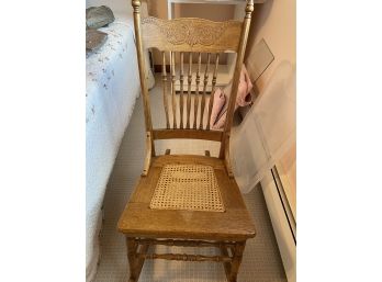 Vintage Wooden Rocking Chair