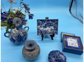 Blue Decor Items