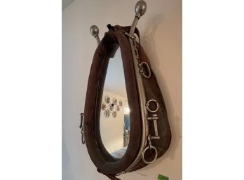 Authentic Antique Yoke Mirror