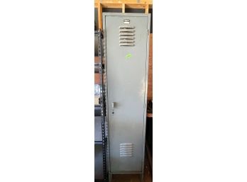 Large Vintage Metal Locker