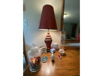 Red Lamp Lot