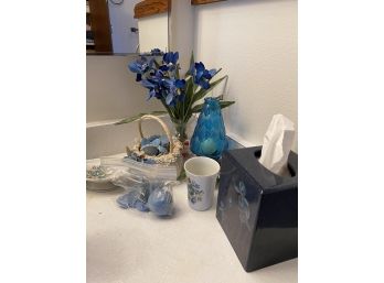 Blue Bathroom Lot