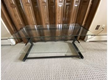 Glass TV Stand