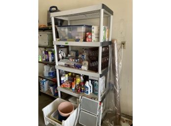 Plastic Shelving Unit