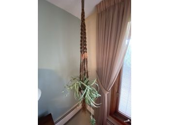 Vintage Macrame Plant Holder