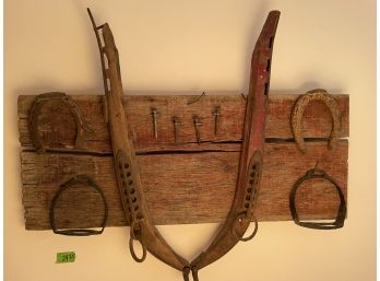 Reclaimed Antique Barn Wood Art Piece