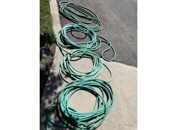 4 Garden Hoses