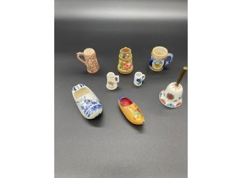 Mini Stein And Clog Figurines And Other Collectibles