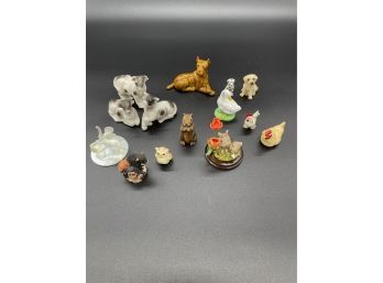 Assorted Animal Figurines