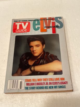 TV Guide Elvis On The Cover