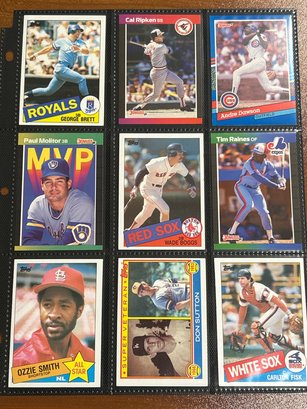 Lot Of (18) 1980s Hall Of Famers!