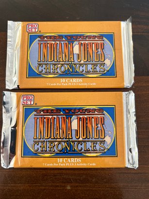 1992 The Young Indiana Jones Chronicles  Wax Pack Lot Of 2