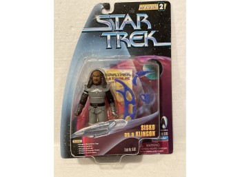 Star Trek Warp Factor Series Sisko As A Klingon Action Figure Playmates Toys