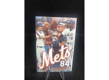 1984 NY Mets Schedule