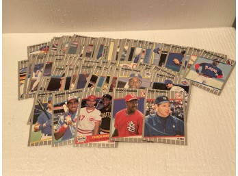 1989 Fleer Assorted Cards - 100 Plus Cards