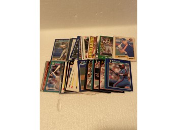 Baseball  Cards Assorted Brands And Years 50 Plus