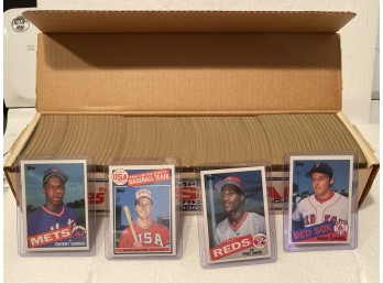 1985 Topps Baseball Factory Conplete Set