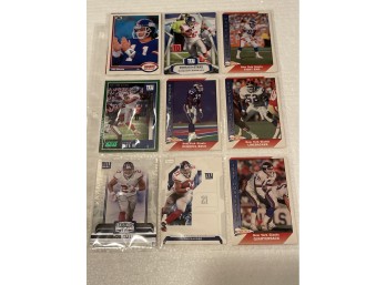 Assorted Brands And Years Giants Players 12 Cards