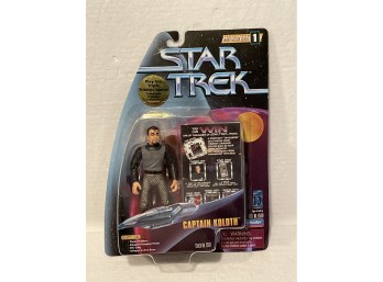 Star Trek CAPTAIN KOLOTH Warp Factor Series 1 Klingon 5' Figure 1997 NEW