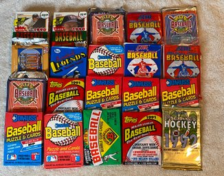 Large Lot Of Assorted Wax Pack Lot Of 20