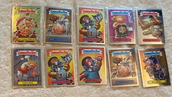 2022 Chrome Garbage Pail Kids Card Lot Of 10