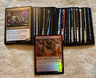 Magic The Gathering Card Lot Of 50 Plus 1 Foil