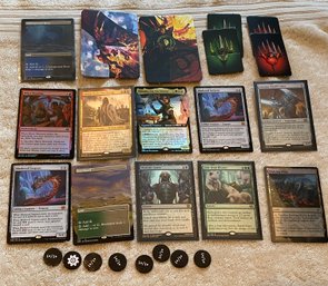 Magic The Gathering Card Lot Of 11 Plus Accessories