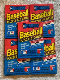 1989 Donruss Wax Pack Lot Of 5. Possible Griffey Rookie.