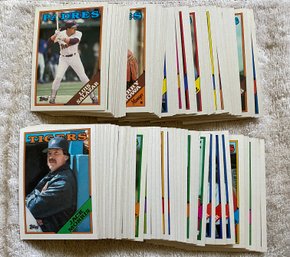 1988 Topps Baseball Card Lot Of 100