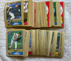 1987 Topps Baseball Card Lot Of 100