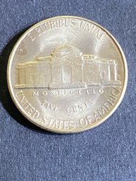 1950 D Jefferson Nickel. Looks BU.