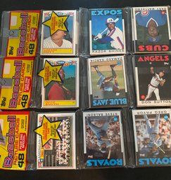 1986 Topps Baseball Rack Pack Lot Of 3