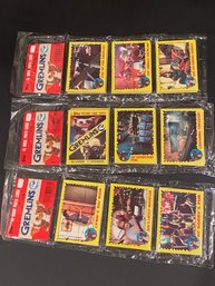 1984 Topps Rack Pack - Gremlins - 45 Movie Photo Cards (SEALED) Lot Of 3