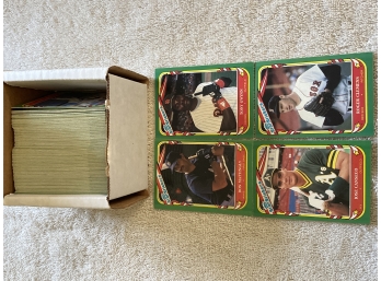 1987 Fleer Baseball Star Stickers Complete Card Set 1-132