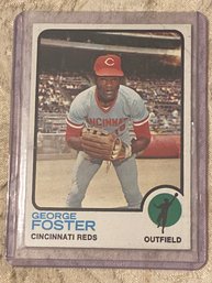 1973 Topps Baseball George Foster Card