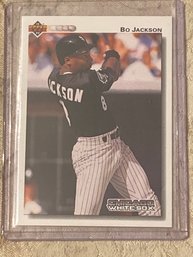 1991 Upper Deck Baseball Bo Jackson Card