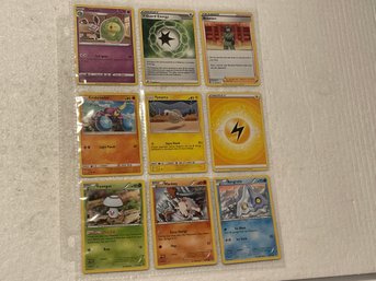 Pokemon Assorted 9 Card Lot