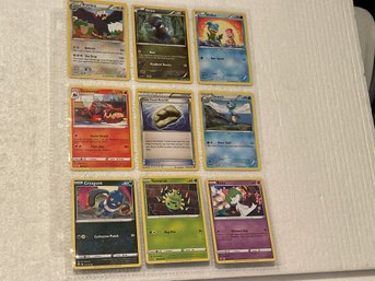 Pokemon Assorted 9 Card Lot