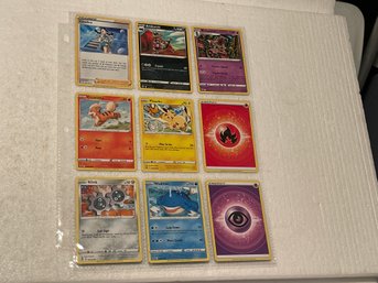 Pokemon Assorted 9 Card Lot