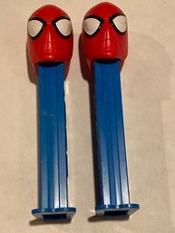 PEZ Candy Dispenser Spider-Man Marvel Collection Lot Of 2