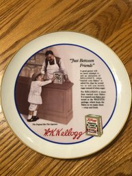 Kelloggs Collectible Plate  Just Between Friends