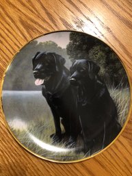 Franklin Mint Collectible Plate Sporting Companions