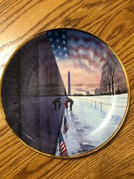 Franklin Mint Collectible Plate Remember Them Always