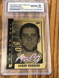 2008 Aaron Rodgers Limited Edition  WCG 10 Gem-MT